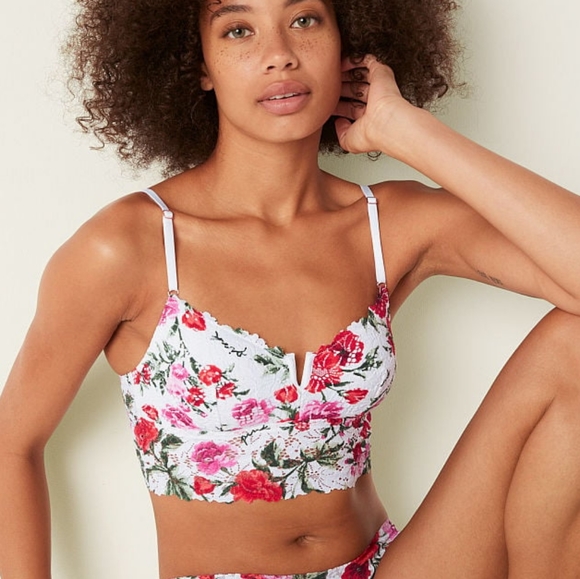 PINK Victoria's Secret Other - VS PINK white lace bustier